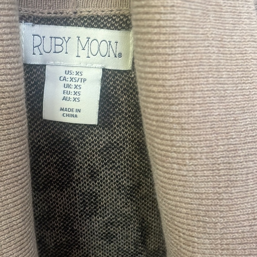 Ruby Moon leopard print cardigan XS - Picture 4 of 7